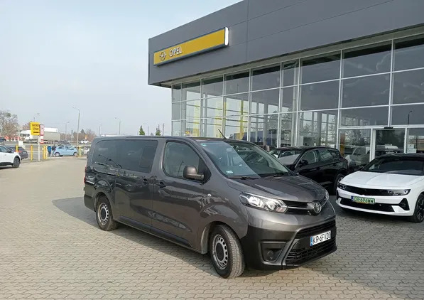 samochody osobowe Toyota ProAce cena 94900 przebieg: 153000, rok produkcji 2018 z Świdwin